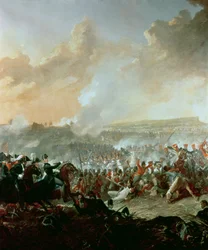 Die Schlacht bei Waterloo, 18. Juni 1815 (Detail von 209202)